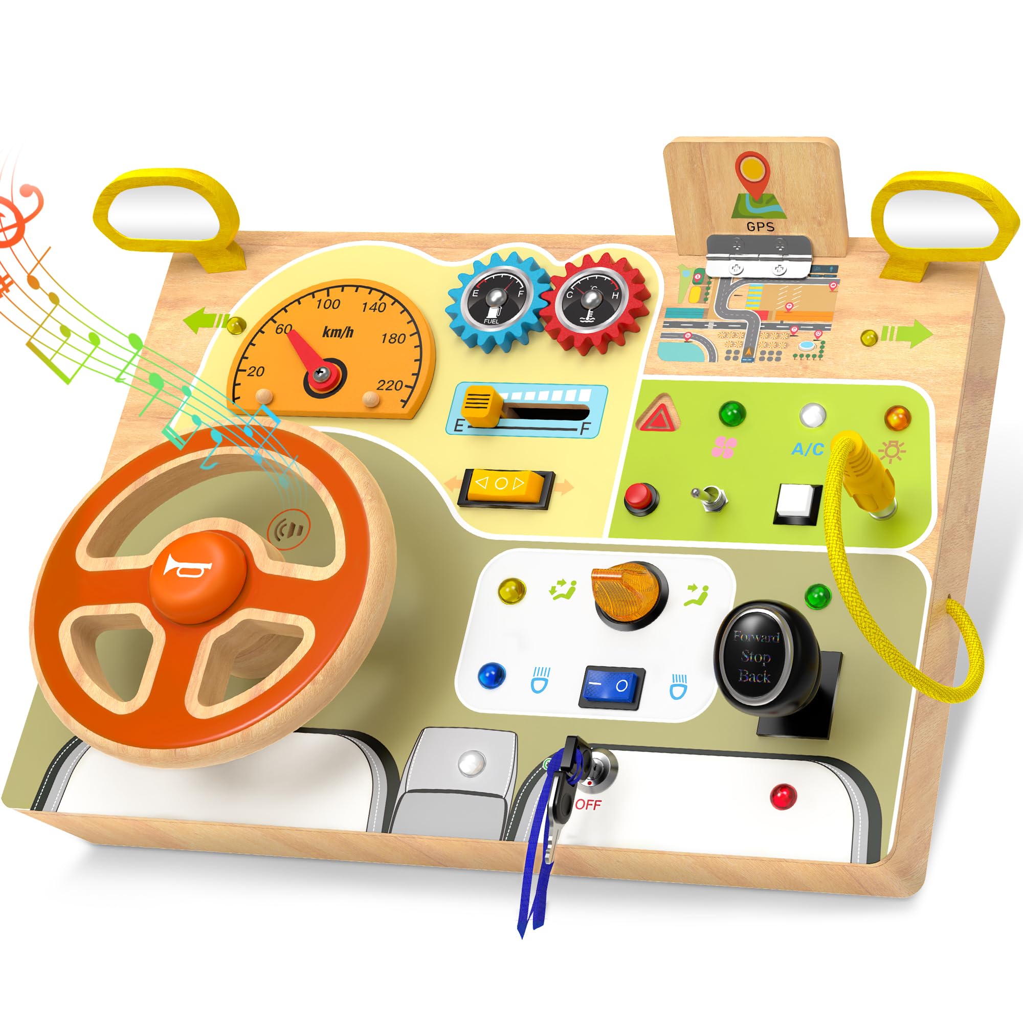 Amazon.com: JGOBUB Montessori Toddler Toys - Baby Wooden